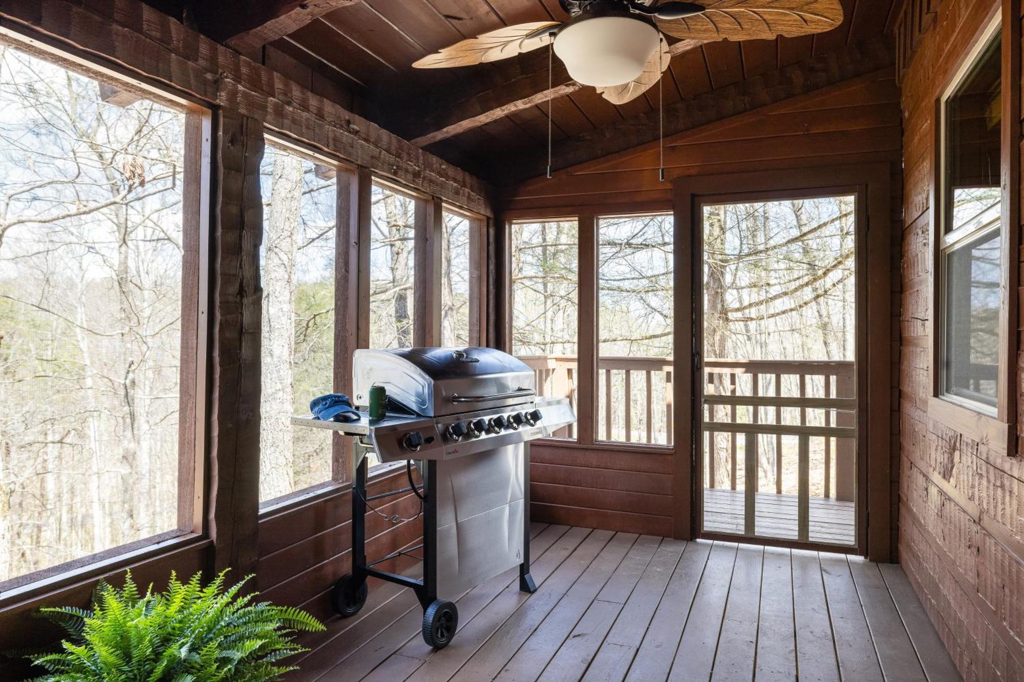 פיג'ן פורג' Dudley I By Avantstay Cosy Cabin W Hot Tub Incredible Views מראה חיצוני תמונה